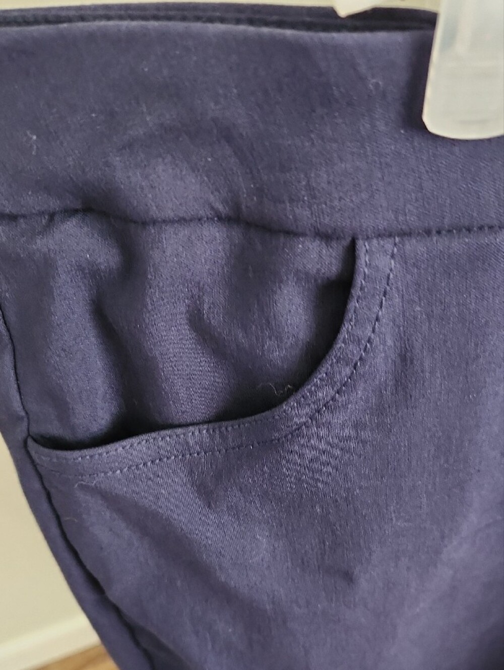 Alfred Dunner Navy Pull on Shorts Size 16W - Picture 2 of 5